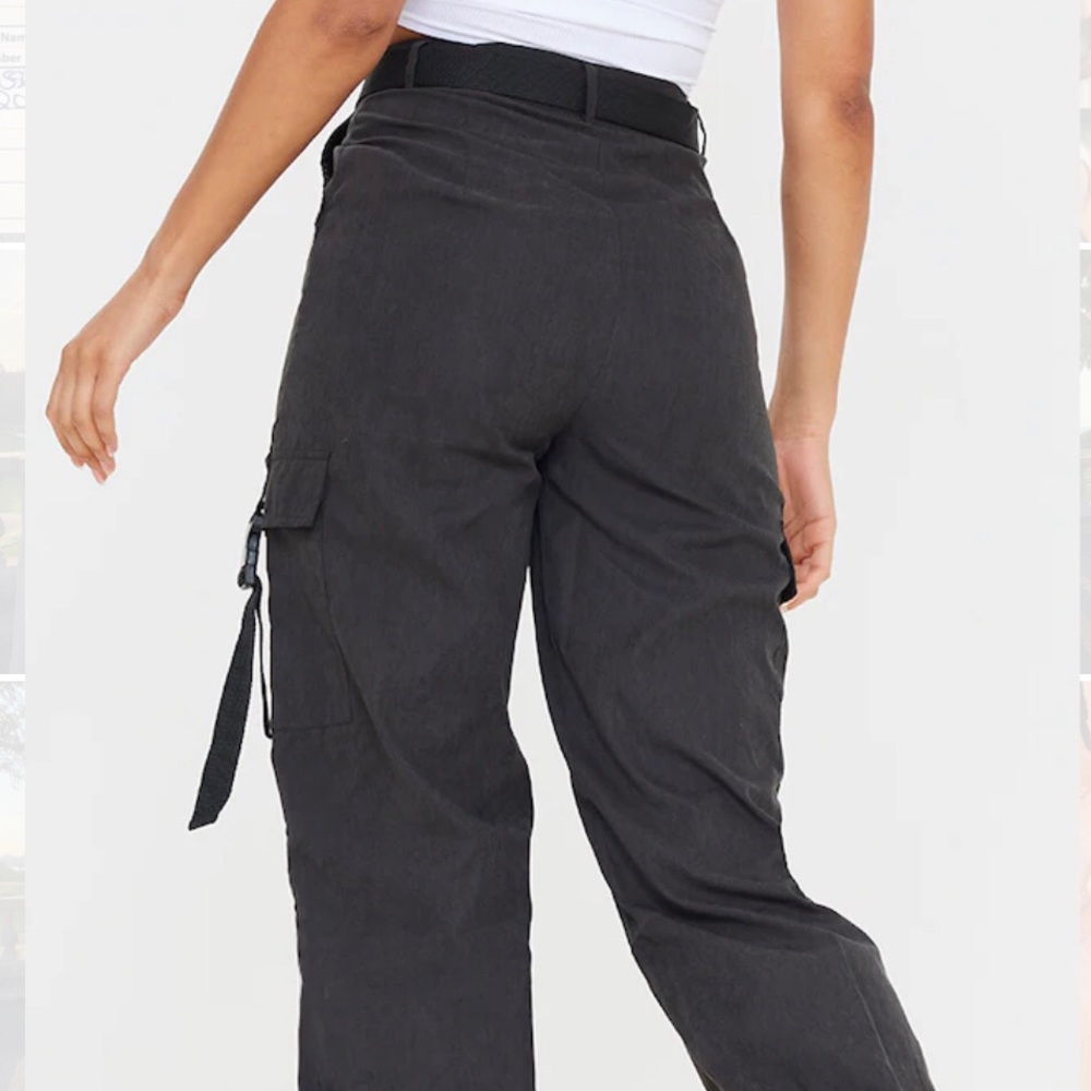 NWT Black Cargo Pants - Picture 4 of 5